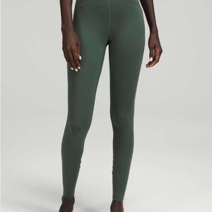 lululemon Instill High Rise Tight 28 Smoked Spruce Size 6